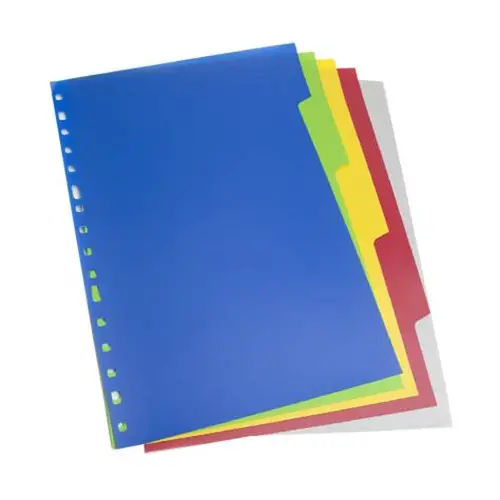 SEPARADORES CARTA X 10 DIIV